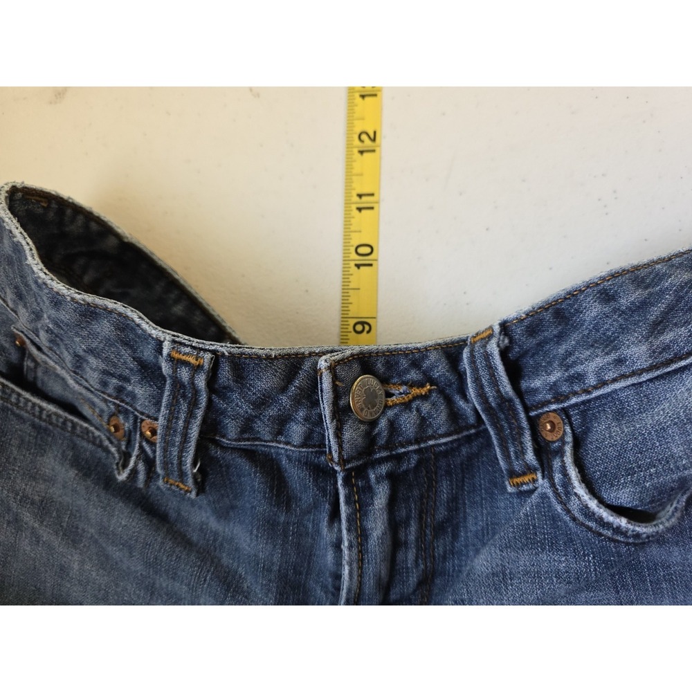 Lucky Brand Jeans Womens 6 Gene Montesano 6 Bronx Lola Straight Blue Y2K - Picture 12 of 13